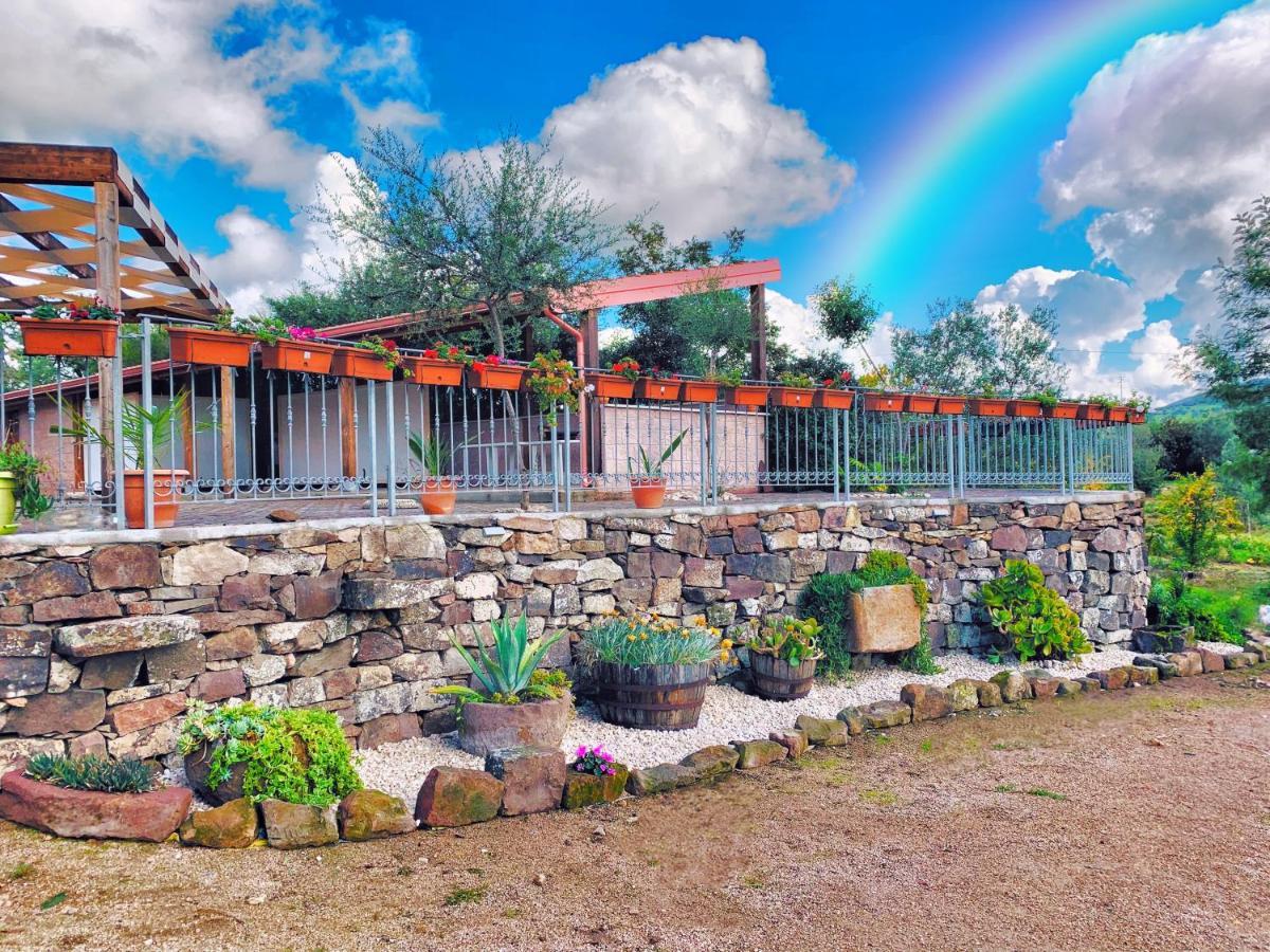 הוילה Samugheo Agriturismo Da Lino Agripizza מראה חיצוני תמונה
